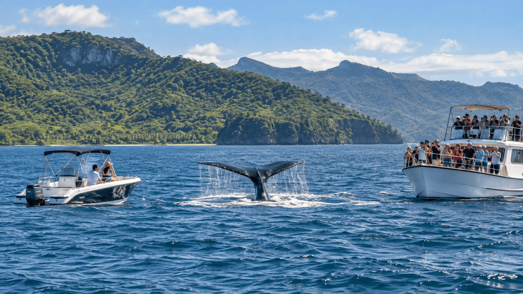 Privát vs csoportos bálnales Samanában: melyik a jobb? - Whale Watching Punta Cana Guide
