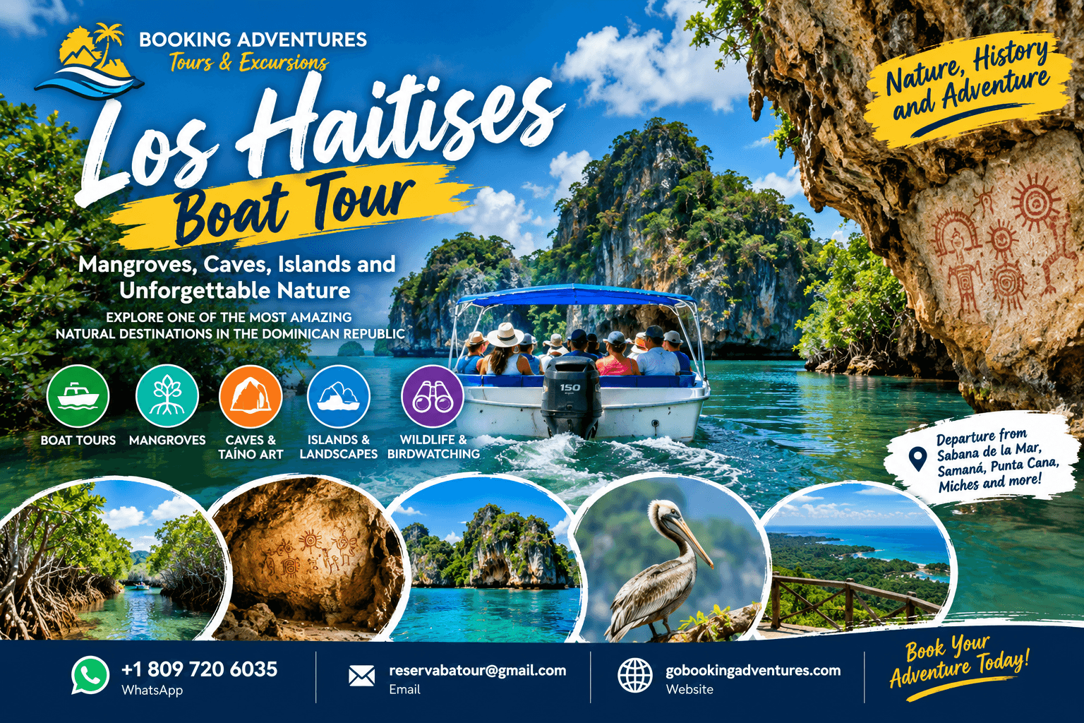 Los Haitises Boat Tour | Caves, Mangroves & Nature Tours - Whale Watching Punta Cana Guide