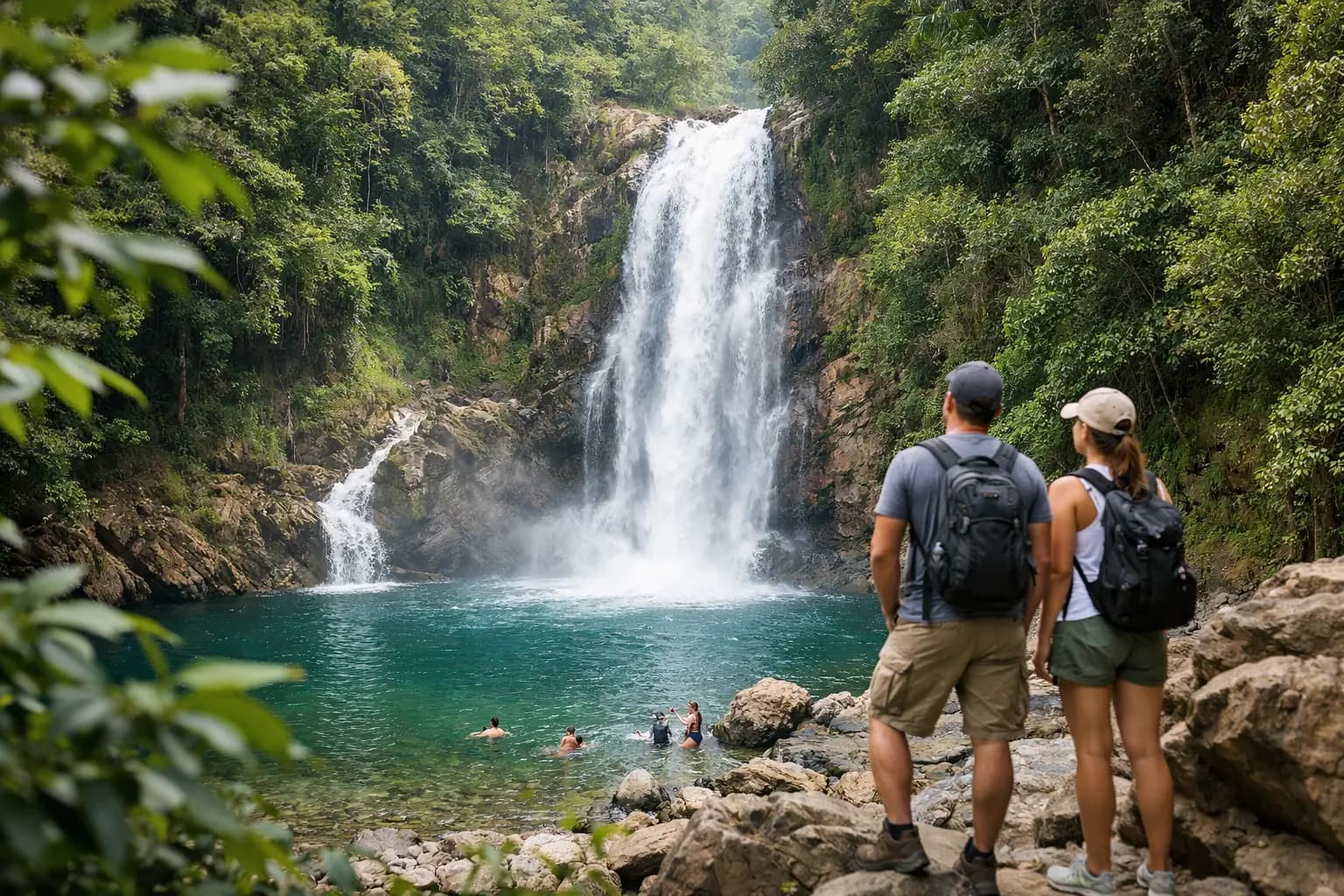 Pi bon kaskad dlo nan Jarabacoa ou ka vizite nan yon jou
