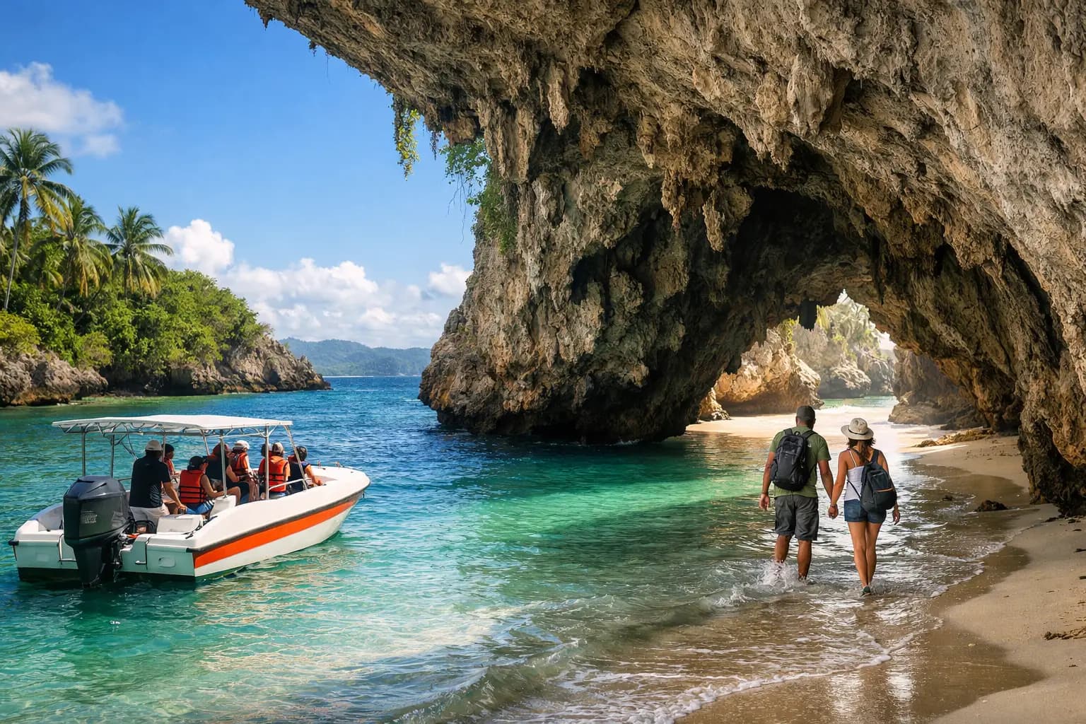 GetYourGuide Jednodenní výlety Samaná do Cueva de la Arena - Whale Watching Punta Cana Guide